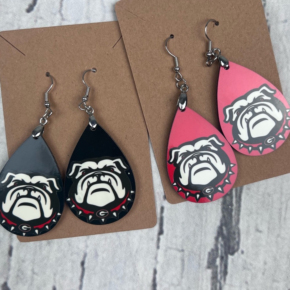 UNIVERSITY OF GEORGIA Earrings - UGA DAWGS